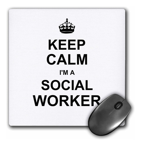 3drose Keep Calm Soy Trabajadora Social Orgullo Laboral Grac