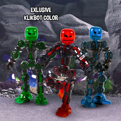 Zing Klikbot Megabots - Crea Animación Stop Motion, Para Eda