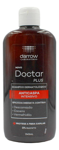 Shampoo Anticaspa Intensivo Doctar Plus 240ml Darrow