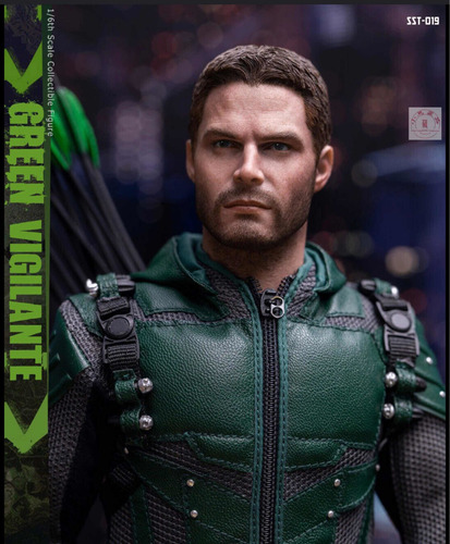 Figura De Flecha Verde Escala 1/6 De La Marca Soosootoys. (Usado)