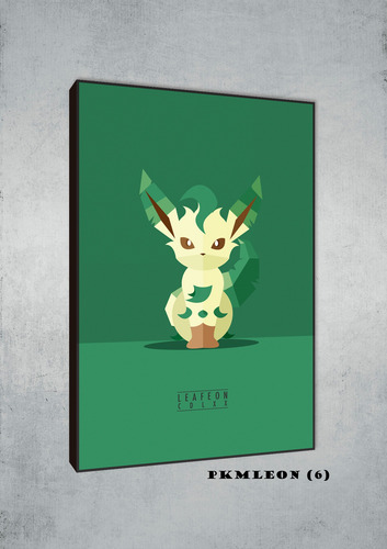 Cuadros Poster Pokemon Leafeon 15x20 (eon 6)