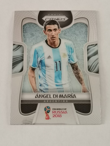 Tarjeta Panini Prizm Rusia 2018 Angel Di Maria 