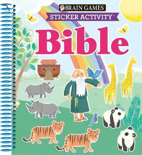 Brain Games - Sticker Activity: Bible (for Kids Ages 3-6), De Publications International Ltd. Editorial Publications International, Ltd. En Inglés