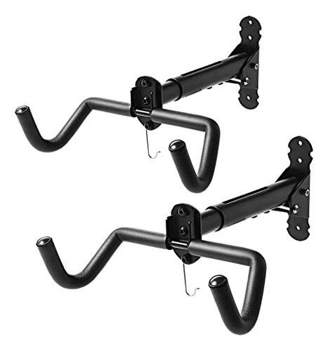 Bike Wall Mount Hanger - Horizontal Bicycle Indoor Stor...