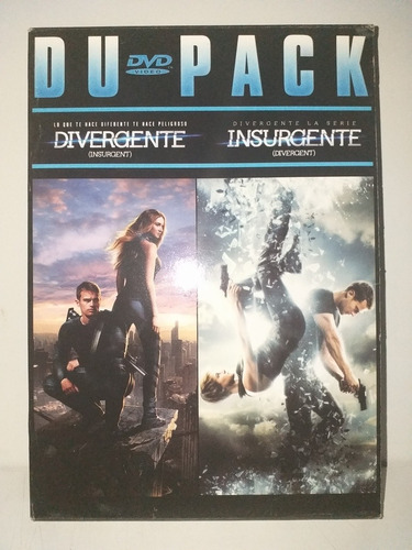 Divergente + Insurgente Dvd Doble Du Pack Como Nuevos