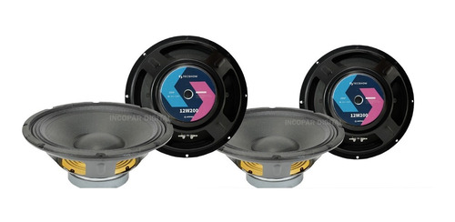 Combo 2 Parlantes Woofer 12´´tecshow 12w200 200w. Rms