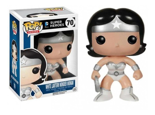 Funko Pop Dc Super Heroes White Lantern Wonder Woman #70