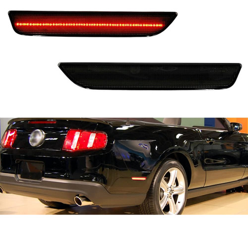 Tonsya Para Ford Mustang Parachoque Trasero Luz Marcador Led