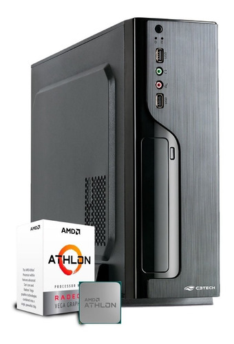 Computador Business Athlon 200ge / Ssd 240gb / Gabinete Slim