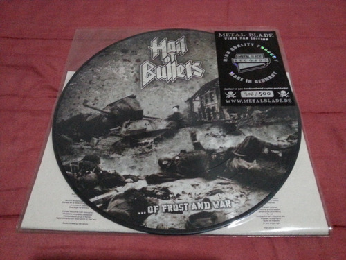 Hail Of Bullets - Of Frost And War Picture Lp Importado 2013 (Usado)