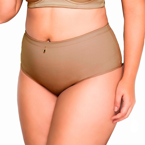 Bombacha Alta Microfibra 0124233 Plus Size Lumiere