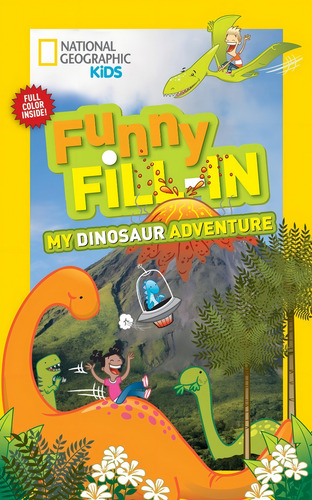 Livro Funny Fill-in : My Dinosaur Adventure
