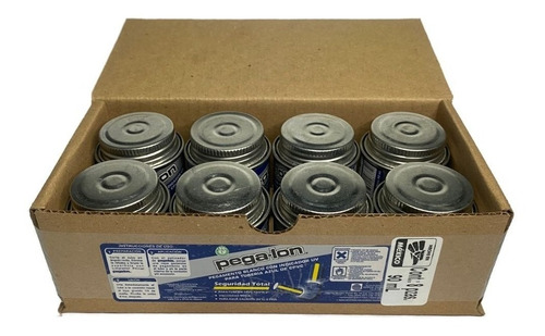 Imagen 1 de 3 de Pegalon Con Indicador Uv Para Cpvc Caja Con 8 Botes De 90 Ml