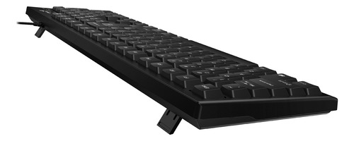 Teclado De Una Mano Genius Smart Kb-100 Qwerty Español Negro
