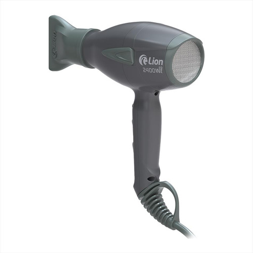 Secador De Cabelo Lion Pro 2400w Grafite 220v Cor Cinza-escuro