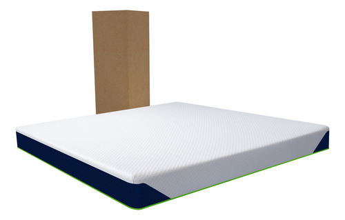 Colchon King Size Espuma Zen Memory Foam Drjoohn 20 Cm Blanco