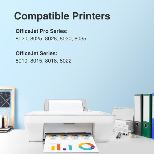 Los Cartuchos De Tinta Faslvink 910xl Para La Impresora Hp P