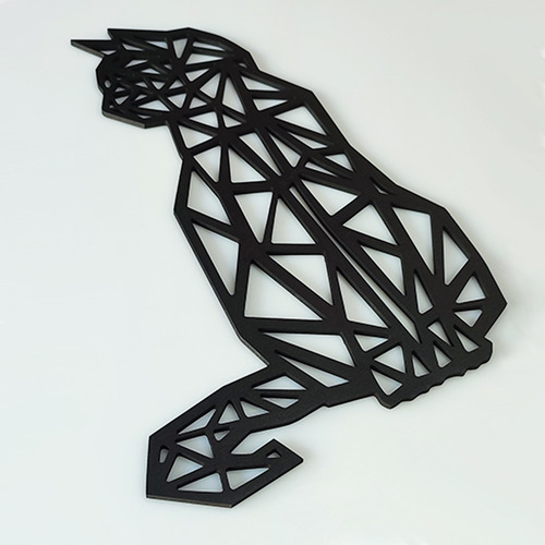 Figura Geométrica Decorativa En Gato A