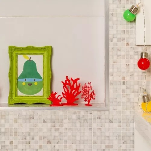 Imagen 3 de 6 de Cerámicos Para Pared Tipo Venecita Sevilla Gris 32x47