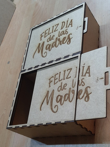 Cajas Madera, Hucales A Medida Día De Las Madres Eventos 