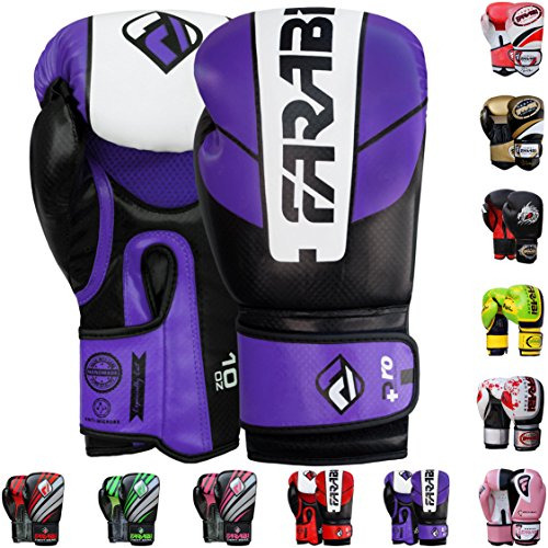 Guantes De Boxeo Farabi Pro Fighter Sparring, Bolsa De ...