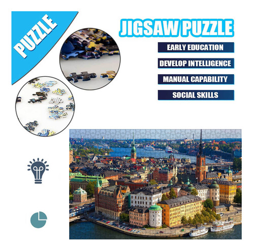 Juego De Rompecabezas Grande Z Puzzles De 1000 Piezas, Jugue