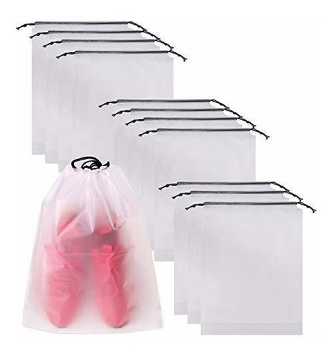 Bolsa Para Zapatos - Set Of 12 Portable Translucent Shoe Bag