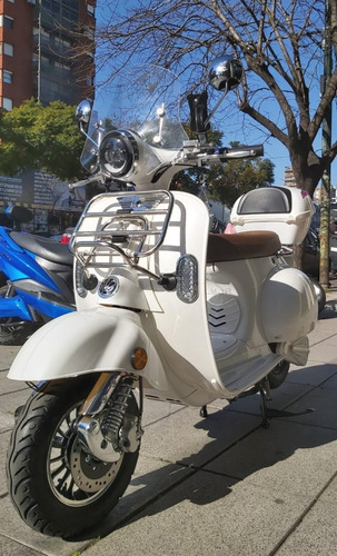 Imagen 9 de 25 de New Vespa Sunra Moto Okm Batería De Litio V