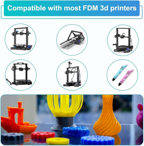 Filamento Ender Black Pla de 1,75 mm - Creality