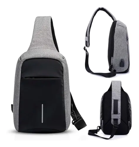 Mochila Antirrobo Usb Escalada Running | MercadoLibre