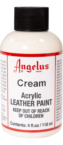 Pintura Acrílica Angelus 4 Oz ( 1 Pieza ) Color Cream