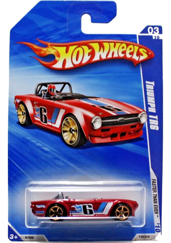 Hot Wheels Hwargento Triumph Tr6 J4545 2010