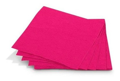 Guardanapos De Papel Luxo Rosa Pink Folha Dupla  20 Unidades