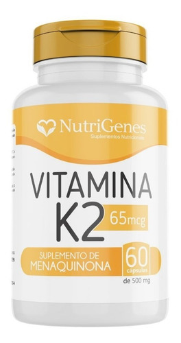 Vitamina K2 Nutrigenes 60 Capsulas 