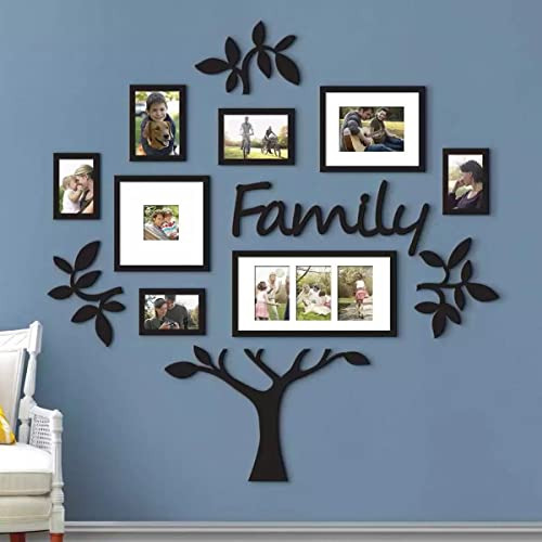 Family Tree Wall Decor Picture Stickers Frames Collage Diy