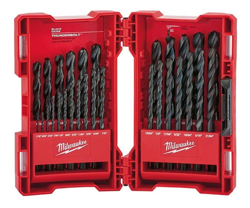 Brocas Óxido Negro General Milwaukee 48-89-2802 29pzs