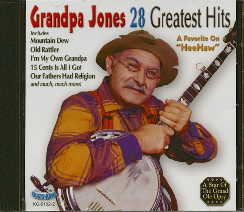 Cd: Grandpa Jones - 28 Greatest Hits