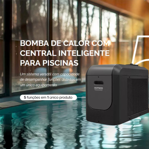 Aquecedor 5 Em 1 Komeco Kobc 17000btu Até 25 Mil Litros Para Piscina