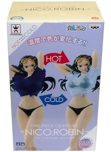 Figura De Ação One Piece Nico Robin Hot Cold Cii Original