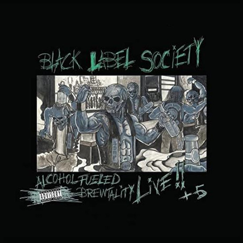 Black Label Society Alcohol Fueled Brewtality Live Us Cd X 2