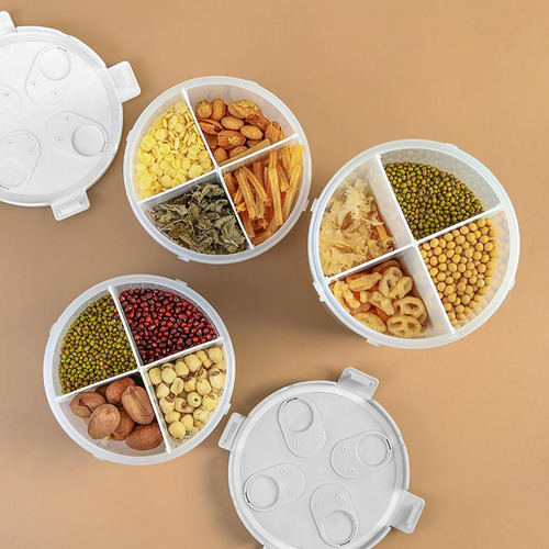 Recipiente De Armazenamento De Alimentos Versátil De 2