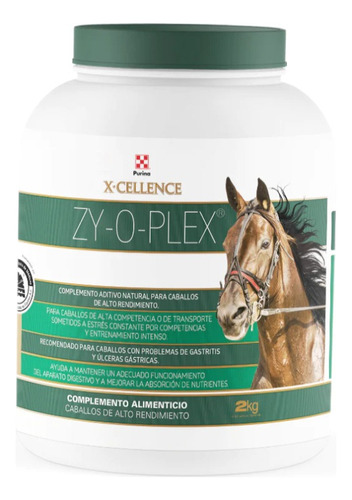 Suplemento Zy-o-plex Caballos Equinos 2kg Purina X-cellence