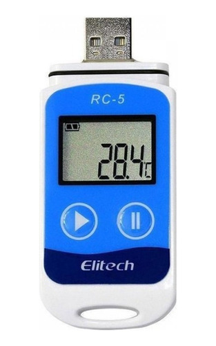 Datalogger Registro Datos Temperatura Elitech Rc-5 Tipo Usb