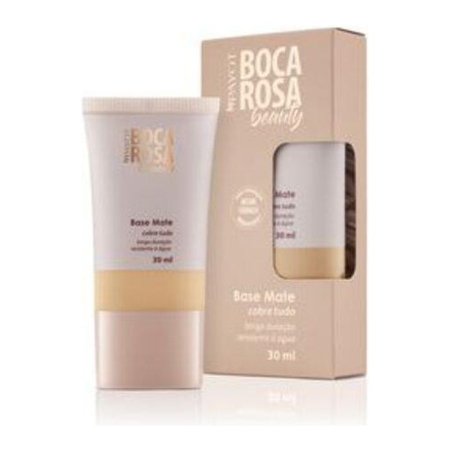 Base Mate Cor 03-francisca 30ml Bisnaga-boca Rosa Beauty