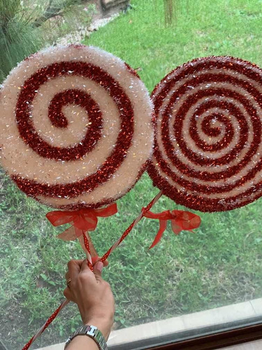 Imagen 5 de 5 de Paleta Para Arbol Navideña 25 Cms Diametro