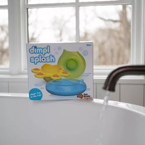 Dimpl Splash Juguete Sensorial Para El Baño Fat Brain Toys