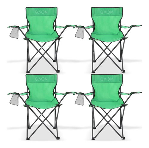 Silla Playera Plegable Portatil Para Exteriores Camping Gaon