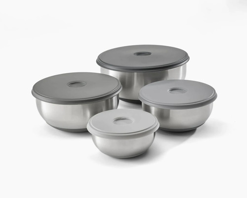 Set Taper Tapers Bowls Joseph Joseph Nest Acero Inox X4 Color Acero Inoxidable