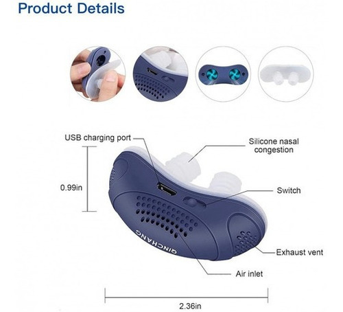 Apnea Del Sueño Ayuda Para Dormir Máquina Antirronquidos Apn