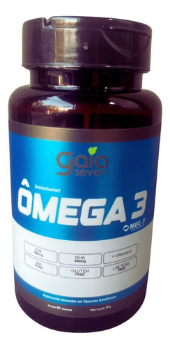 Suplemento Super Omega 3 + Vitam E Epa 660 Dha 440  1000mg  